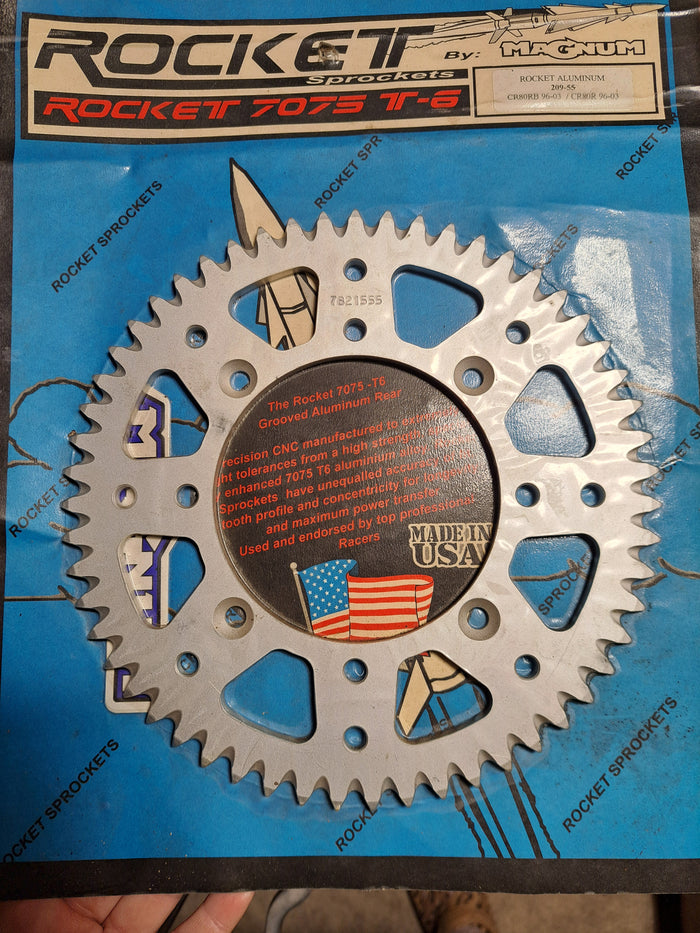 CR80R Aluminum Rear Sprocket 55T
