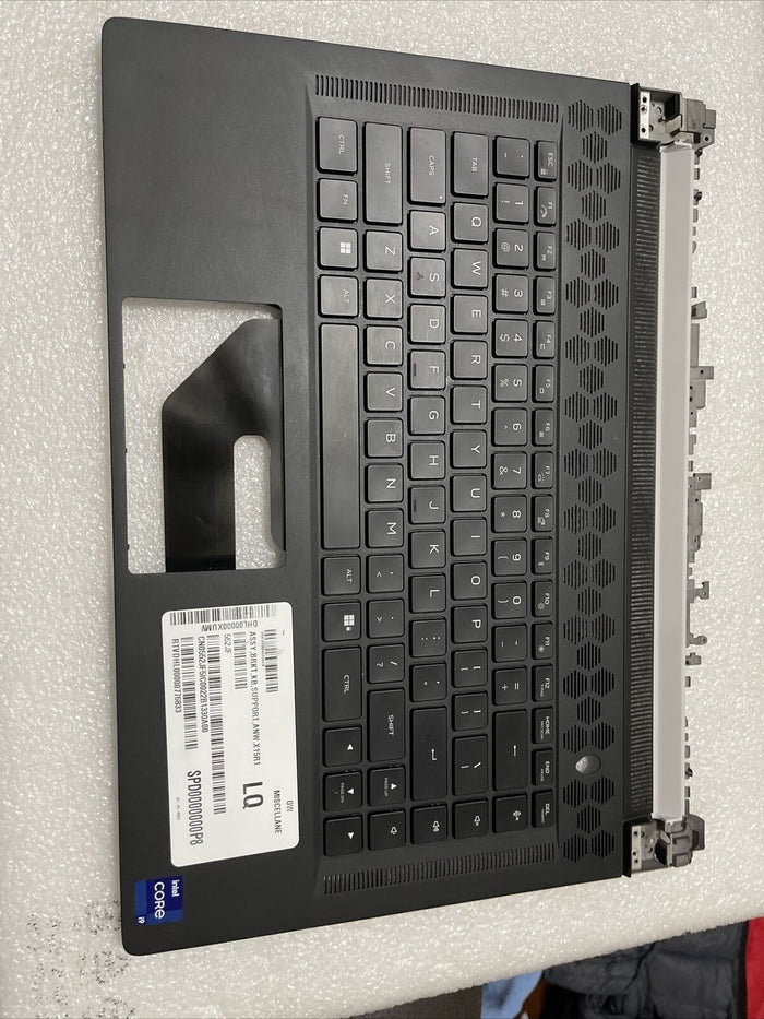 Dell Alienware X15 R1 R2 Palmrest US English Keyboard 562JF 386PV 5VHRX H1 D5