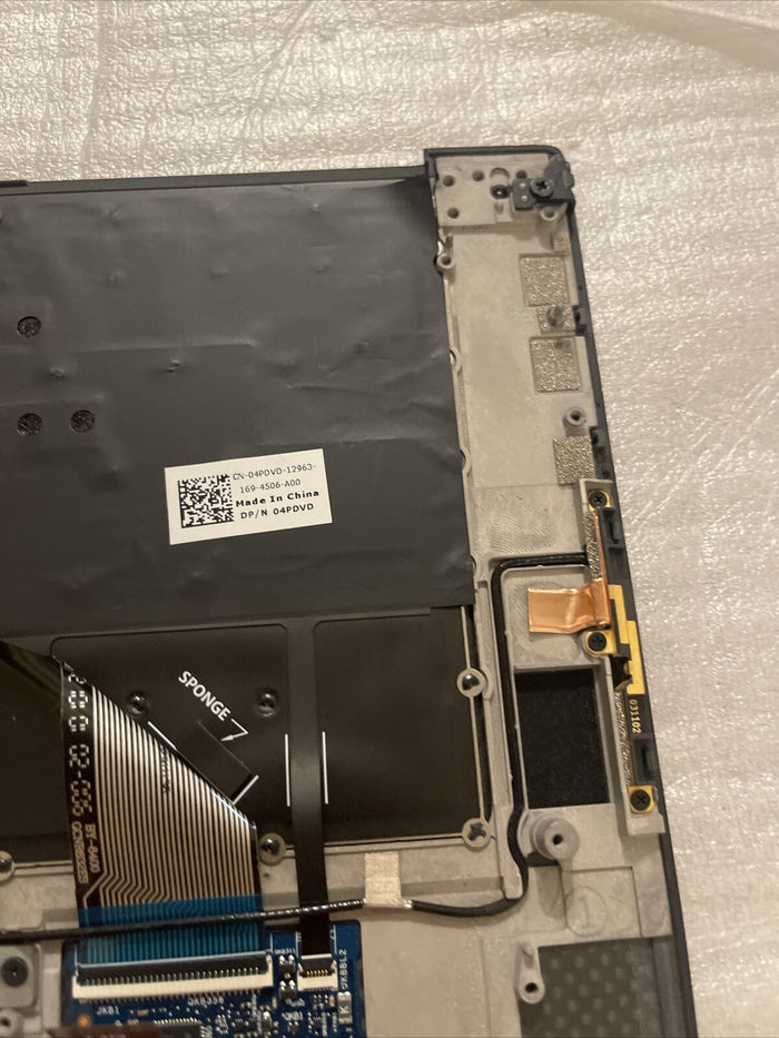 French Dell OEM XPS 9500 Touchpad Palmrest french Keyboard 6JV4G 06JV4G 18 P3