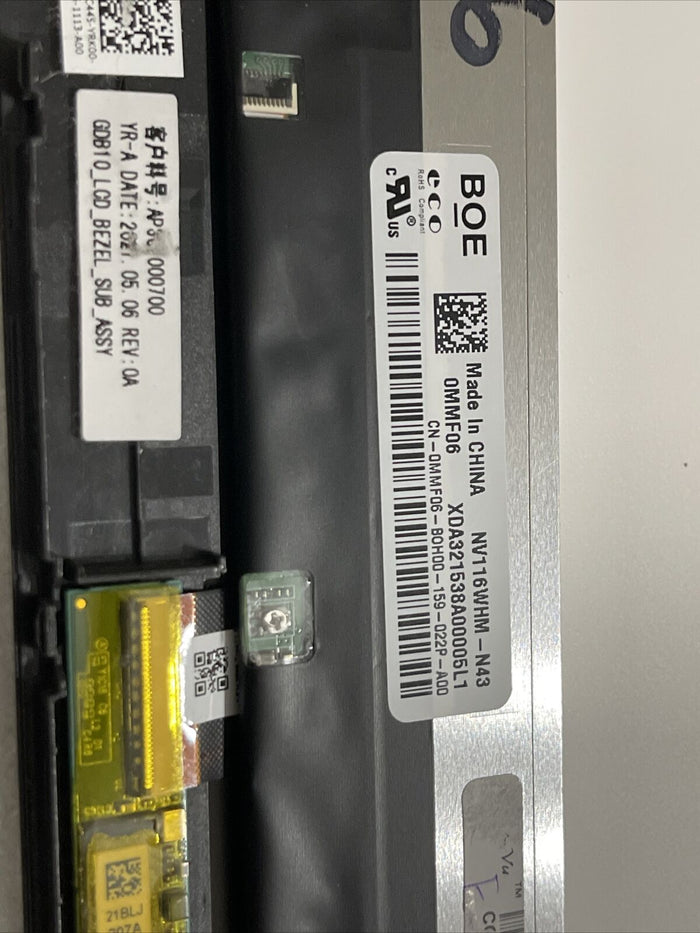 Genuine Dell Latitude 3120 2-in-1 Touchscreen LCD Panel WXGA MMF06 21P46 H1 L9