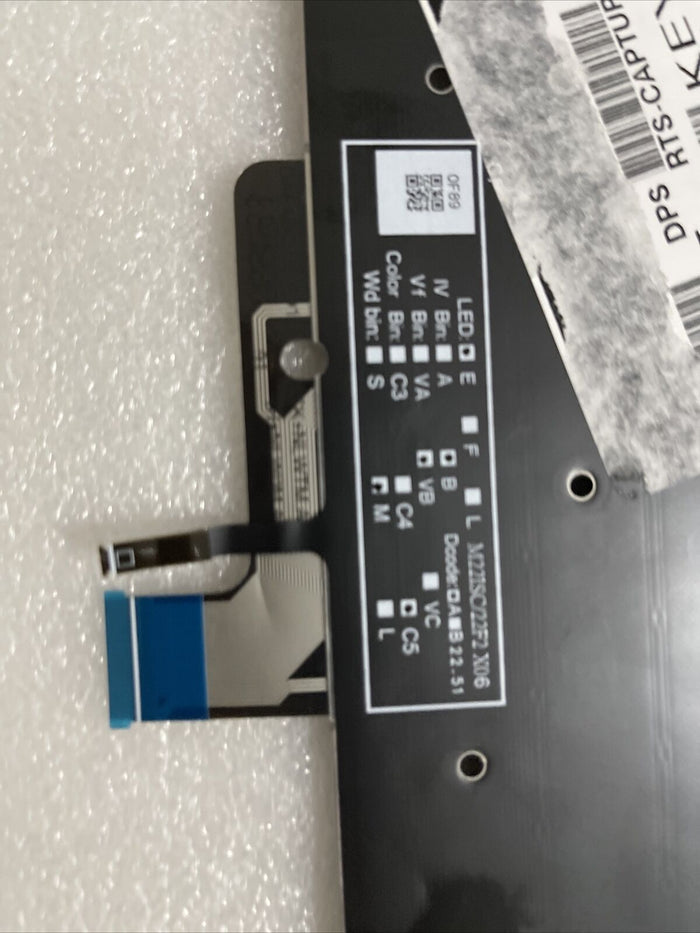 Genuine Dell Latitude Keyboard Backlit US English H3DHT 0H3DHT B1 AT