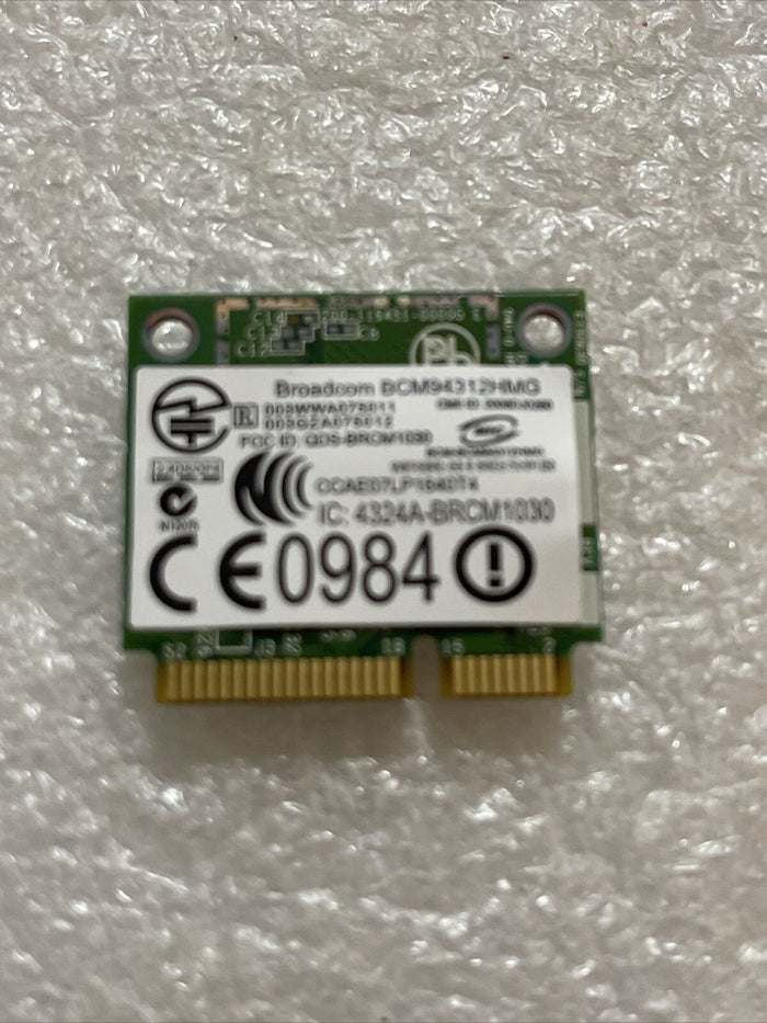 New DELL/Broadcom BCM94312HMG 0FR016 0KW770 laptop WiFi card