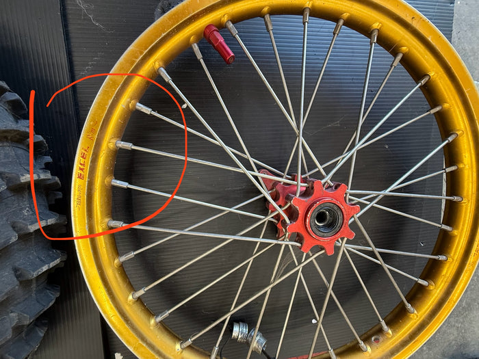 YZ85 RM85 Super Mini Rims