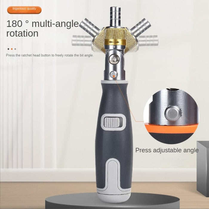 SearchFindOrder 10-in-1 Multi-Angle Portable Ratchet Screwdriver⁠