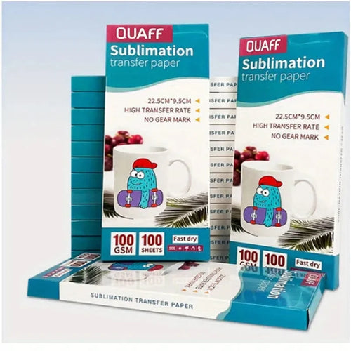 100 sheets for heat press sublimation mug printer