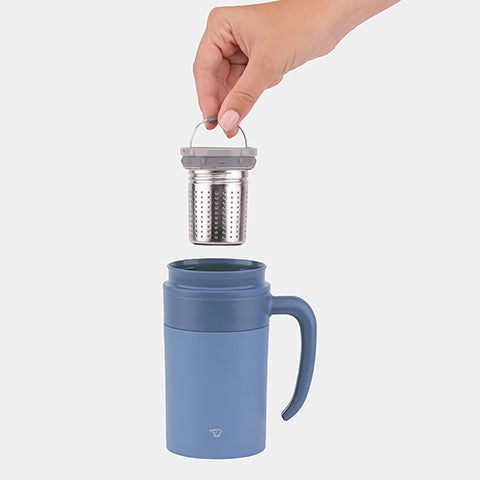 16 oz. Stainless Tea Tumbler with Handle SE-KAE48