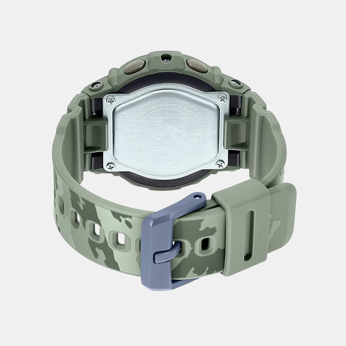 Baby-G Women Quartz Beige Dial Analog-Digital Resin Watch BX196