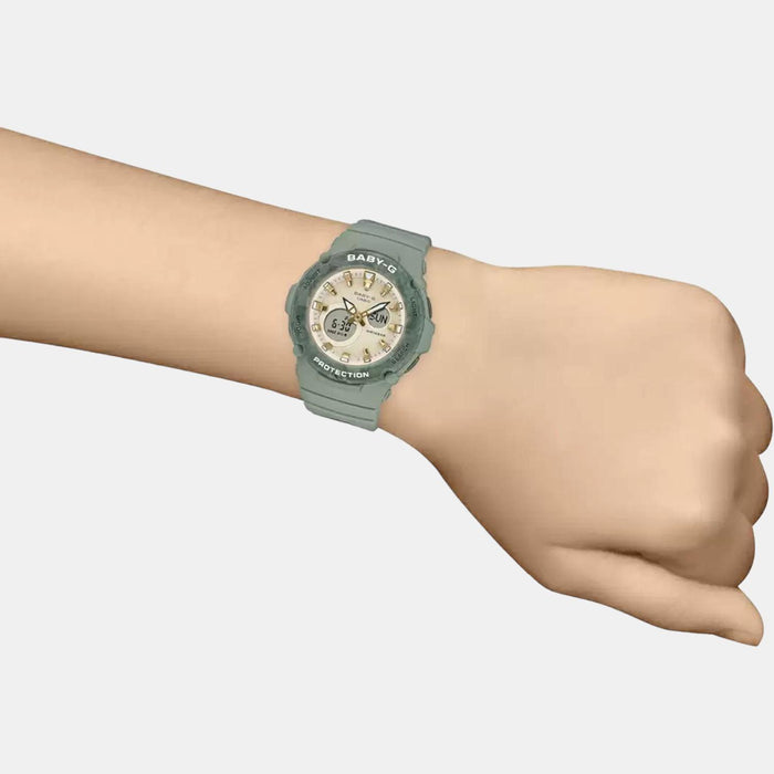 Casio Resin Beige watch