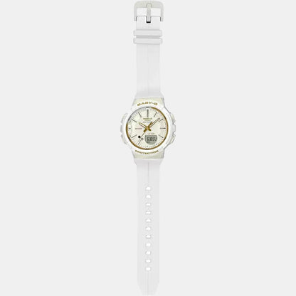 Casio Resin White watch