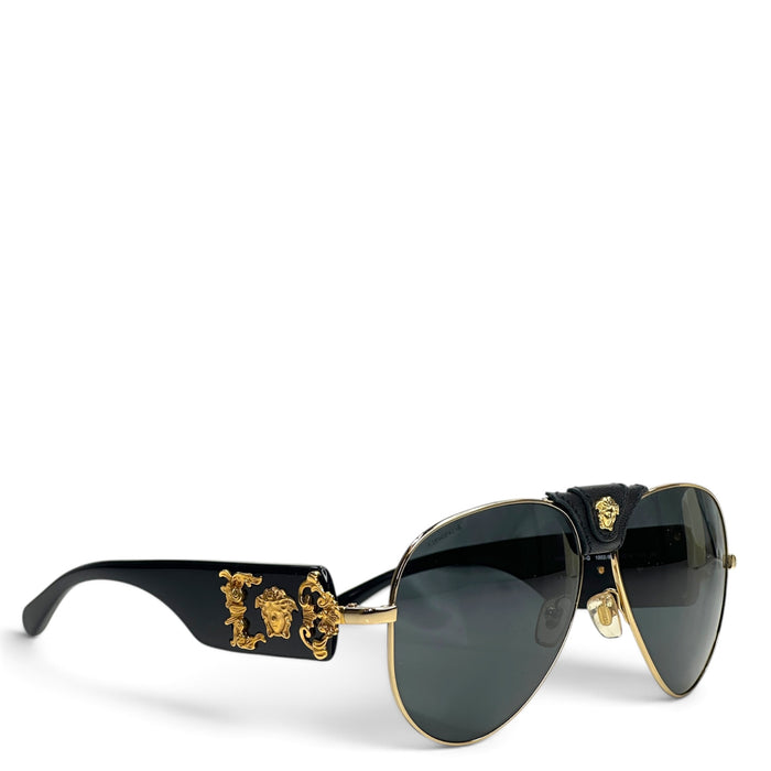 Versace Baroque Pilot Sunglasses VE 2150Q