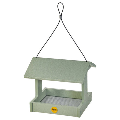 Bird's Choice Recycled Plastic Fly-Thru Feeder in Sage Green