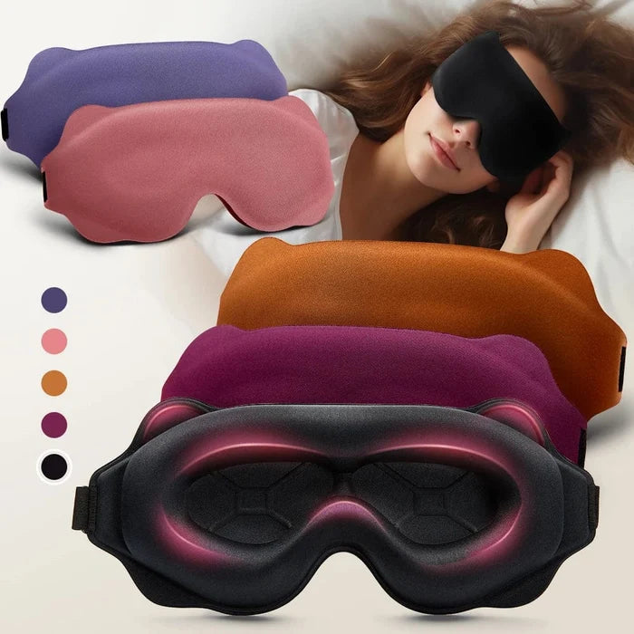 Blackout sleep eye mask