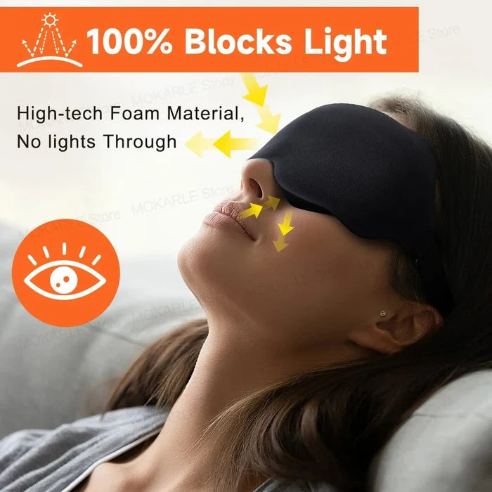 SearchFindOrder Blackout Eye Mask for Sleeping