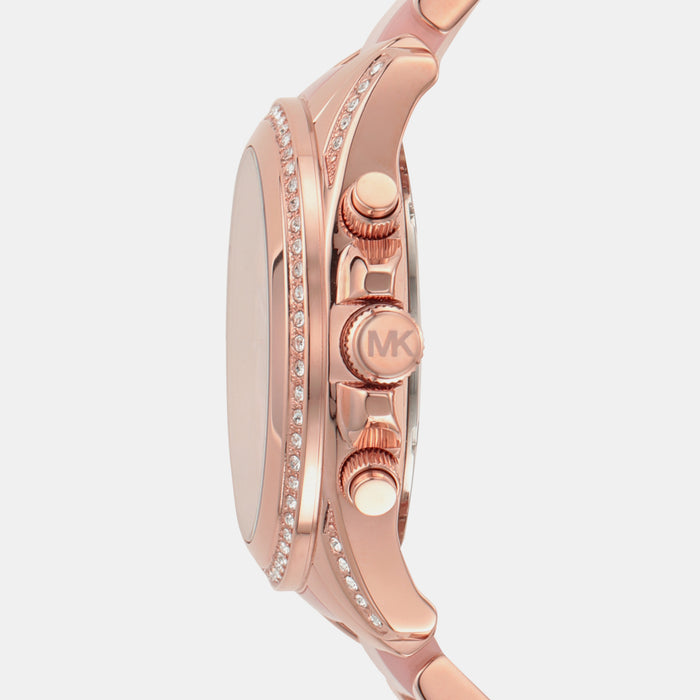 Michael Kors Women Round Rose Gold watch