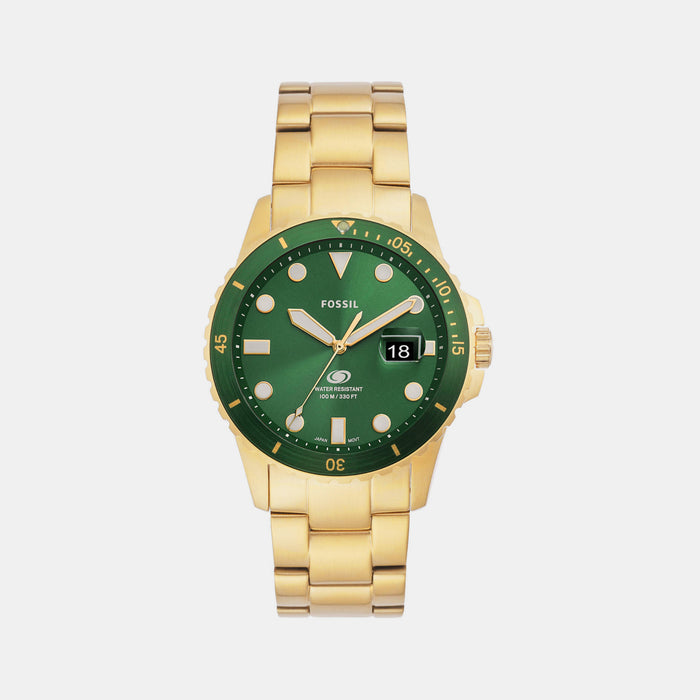 Fossil Round Green Analog watch