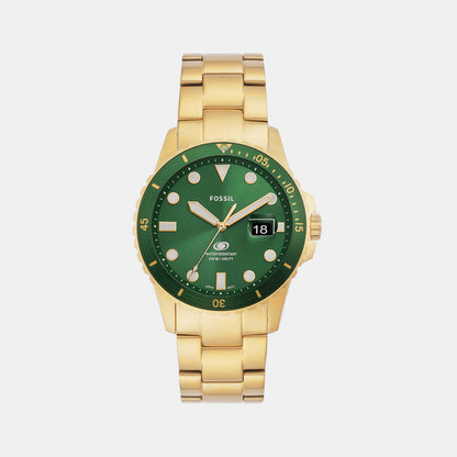 Fossil Round Green Analog watch