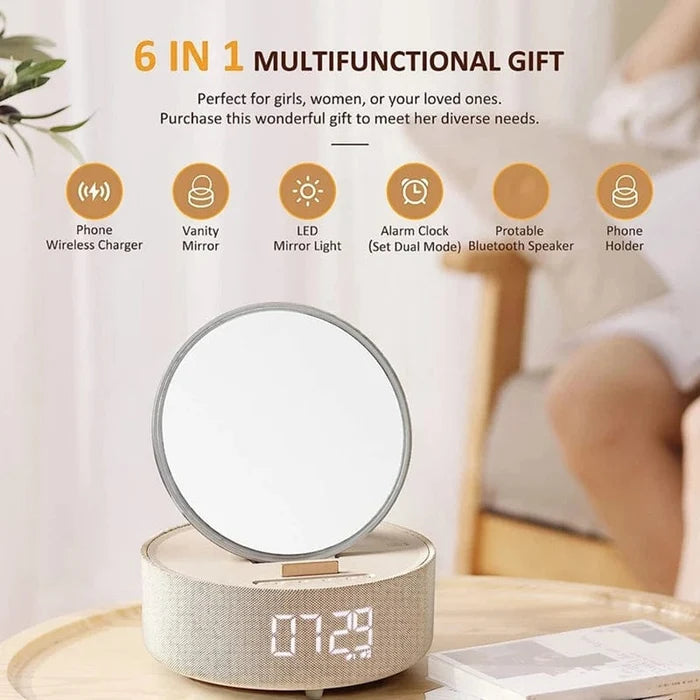 SearchFindOrder As Shown Bluetooth Speaker Alarm Clock