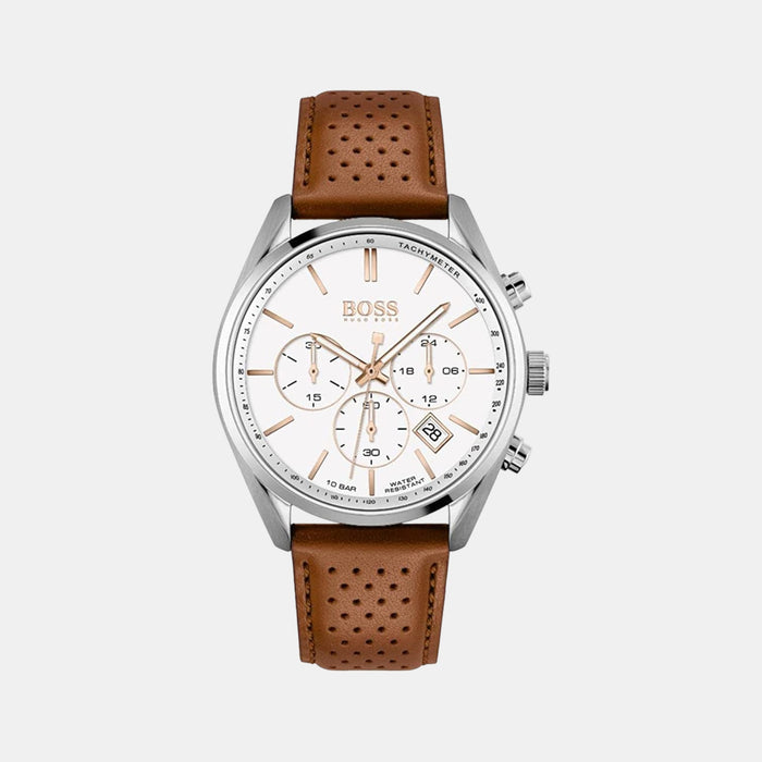 Male Leather Chronograph Watch 1513879
