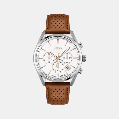 Male Leather Chronograph Watch 1513879