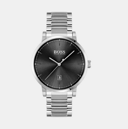 Boss Round Black Analog watch