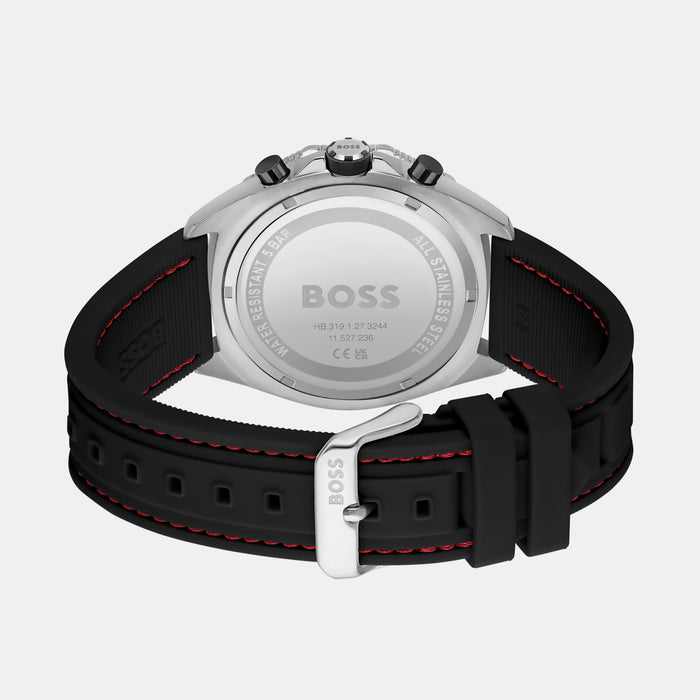 Boss Men Round Black watch