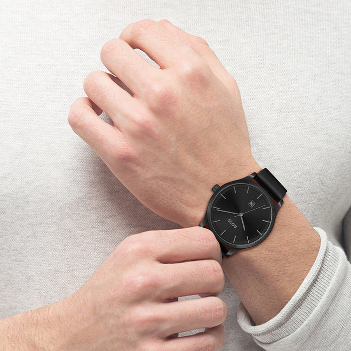 Boss Stainless Steel Round watch