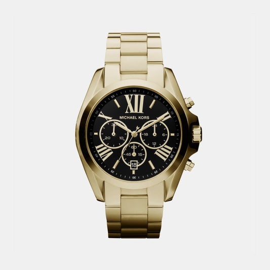 Michael Kors Round Black Chronograph watch