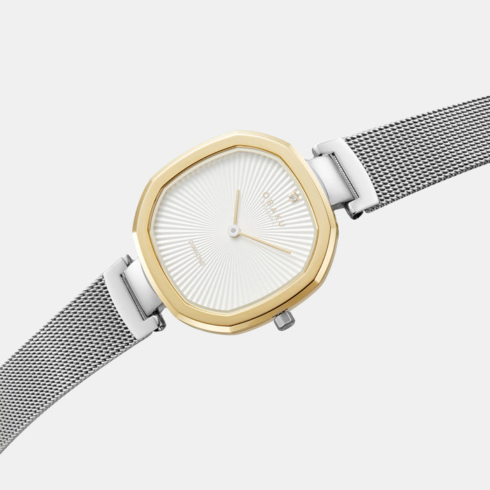 Obaku 39 mm Octagon Quartz watch
