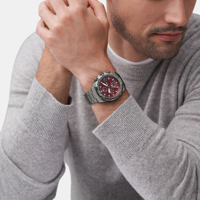 Fossil Round Quartz Chronograph Men watch