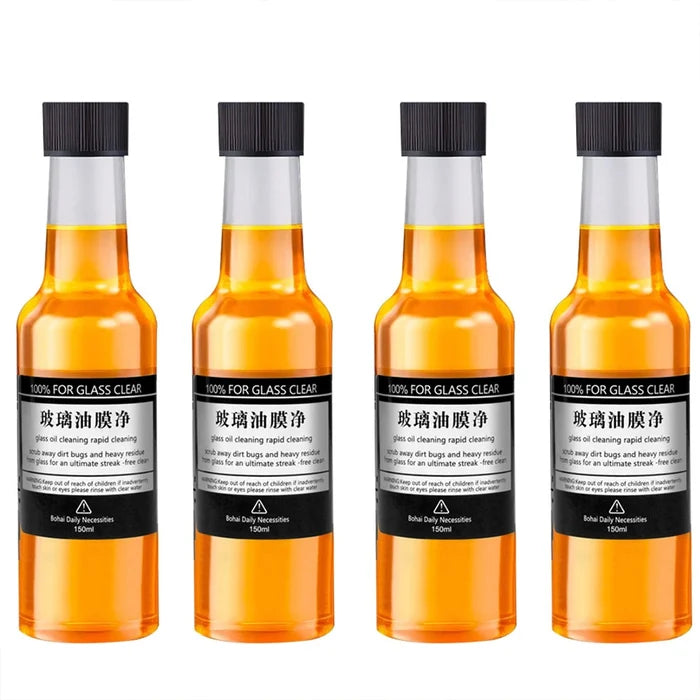 SearchFindOrder 4pcs Car Windshield Glass Oil Film Remover