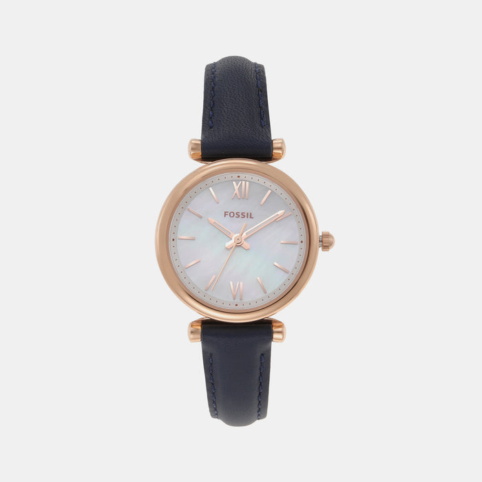 Fossil Round Two Tone Analog watch