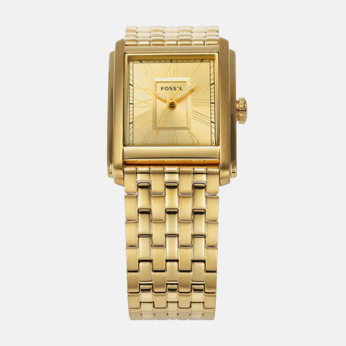 Fossil Stainless Steel Rectangular watch