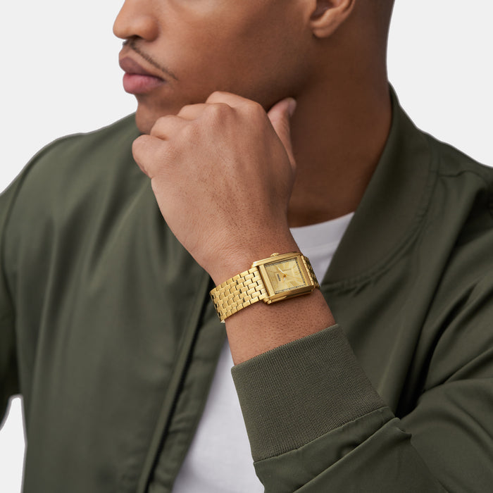Fossil 30 mm Gold Quartz watch