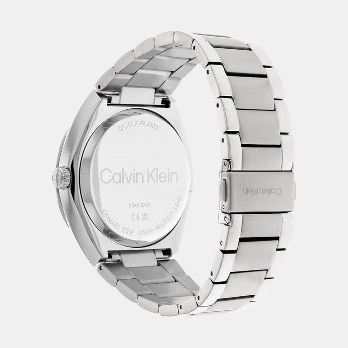 Calvin Klein Men Round Grey watch