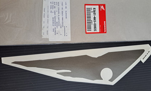 CBR900RR Tail Fairing Decal
