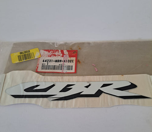 CBRF4 F4I White Upper Cowl Decal 64231-MBW-A10ZC