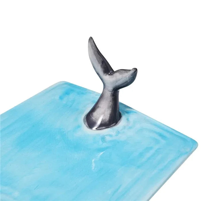 SearchFindOrder Ceramic Sushi Shark Shape Plate