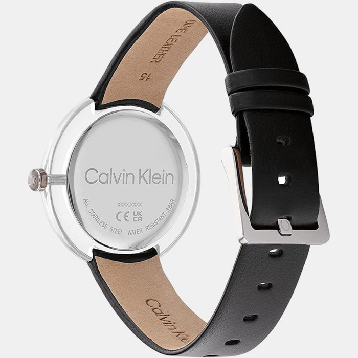 Calvin Klein Women Round Black watch