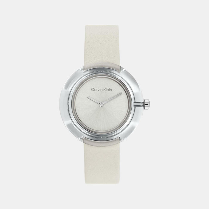 Calvin Klein Round White Analog watch