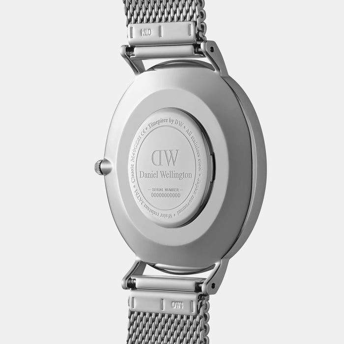 Daniel Wellington Men Round Black watch