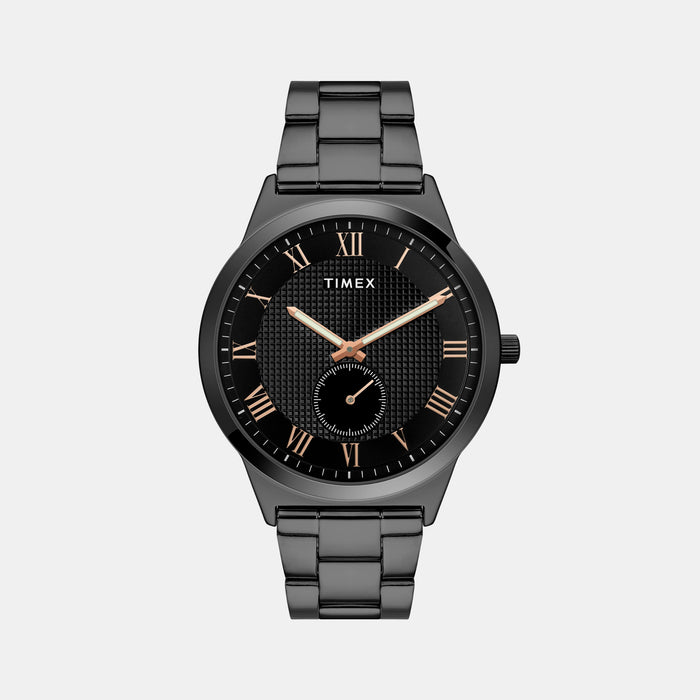 Timex Round Black Analog watch
