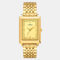 Timex Round Gold Analog watch