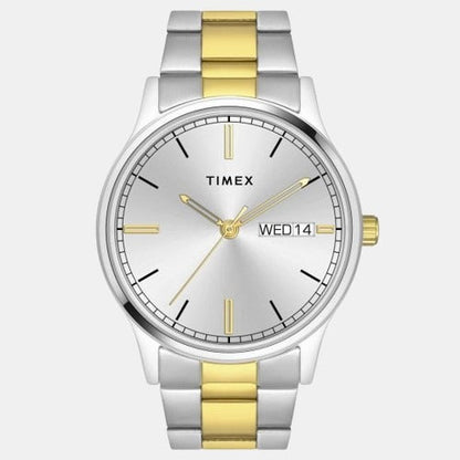 Timex Round White Analog watch