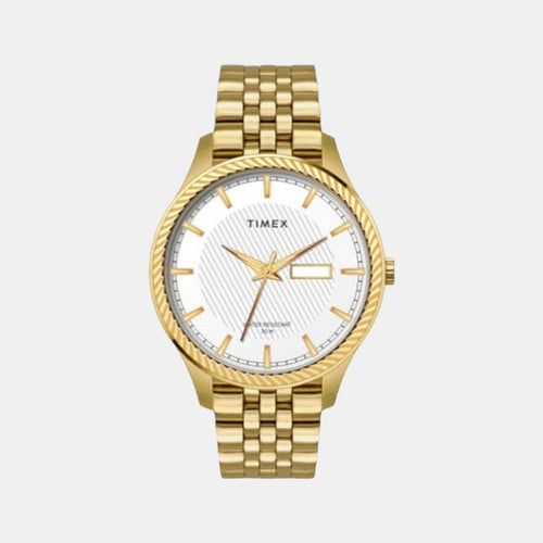 Timex Round White Analog watch