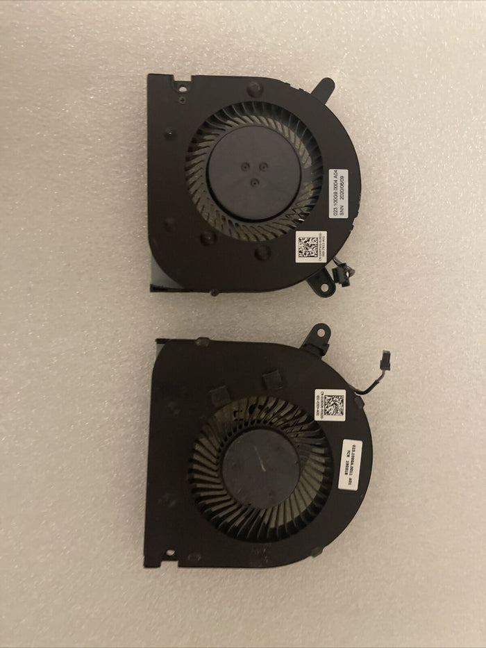 DELL  G5 15 5500 G5 SE 5505 CPU GPU FANS Pair 04NYWG 0160GM 4NYWG 160GM