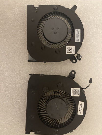 DELL  G5 15 5500 G5 SE 5505 CPU GPU FANS Pair 04NYWG 0160GM 4NYWG 160GM