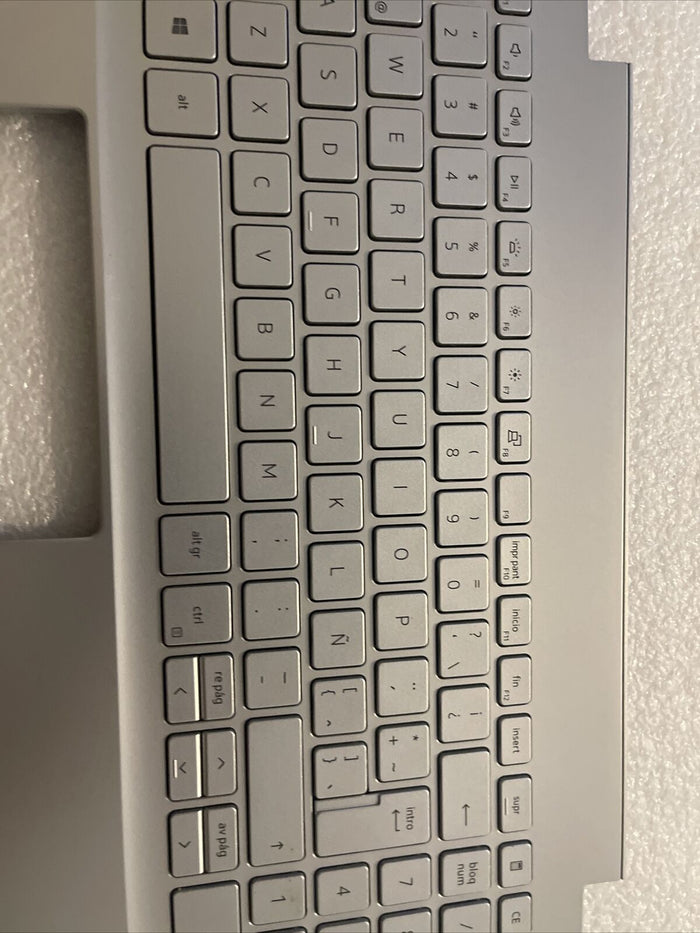 Dell Inspiron 15 5584 Laptop Palmrest Spanish Backlit Keyboard D27G0 DFX5J S2 P5