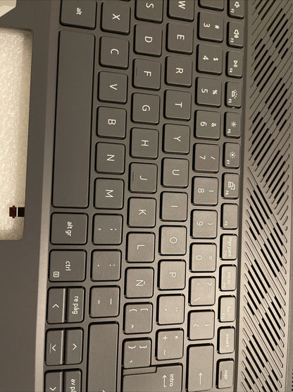 Dell Inspiron 15 G15 5510 5515 Palmrest Spanish Backlit Keyboard MF33N ST H2