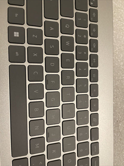Dell Inspiron 16 5625 5620 Palmrest English Backlit Keyboard Silver 0HJ5PC ST H2