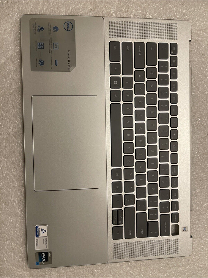 Dell Inspiron 16 7620 2in1 Palmrest US Eng Keyboard Silver 1xy4n MN1PK GM P1